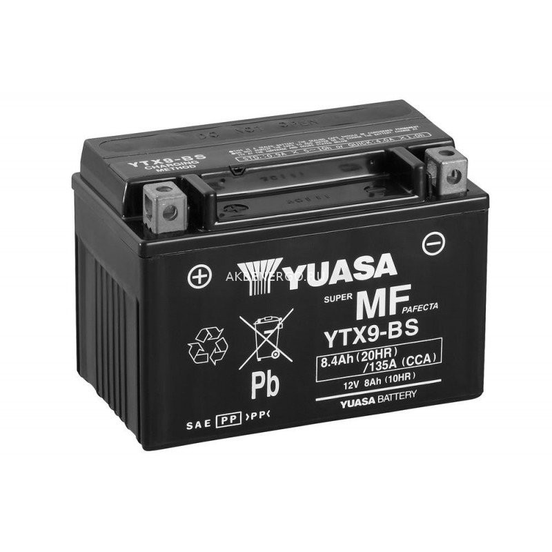 Аккумулятор YUASA YTX9-BS