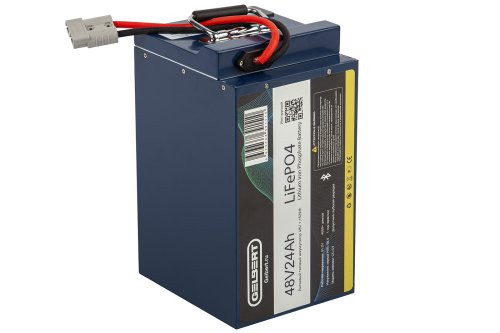 Литиевый тяговый аккумулятор Gelbert LiFePO4 (48V/24Ah/30А) BT/Display