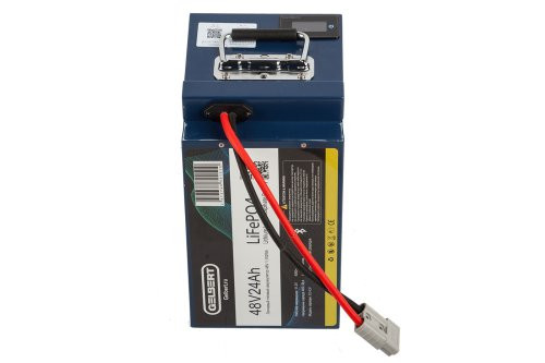 Литиевый тяговый аккумулятор Gelbert LiFePO4 (48V/24Ah/30А) BT/Display
