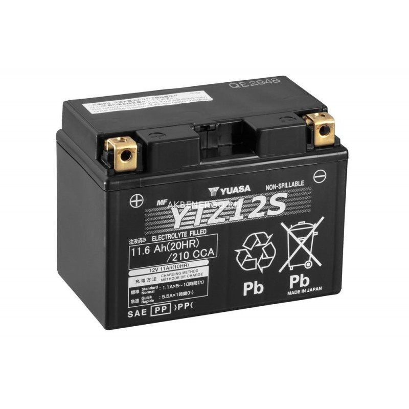 Аккумулятор YUASA YTZ12S