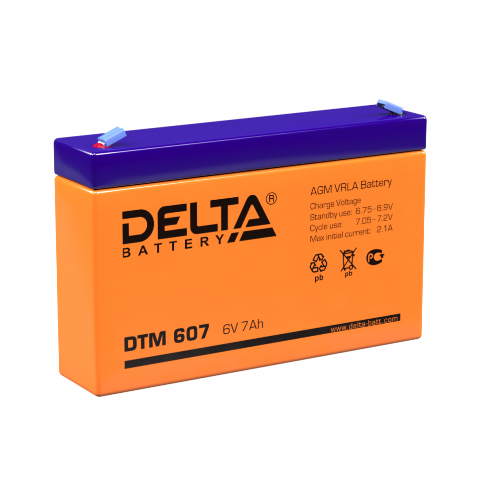 Аккумулятор Delta DTM 607