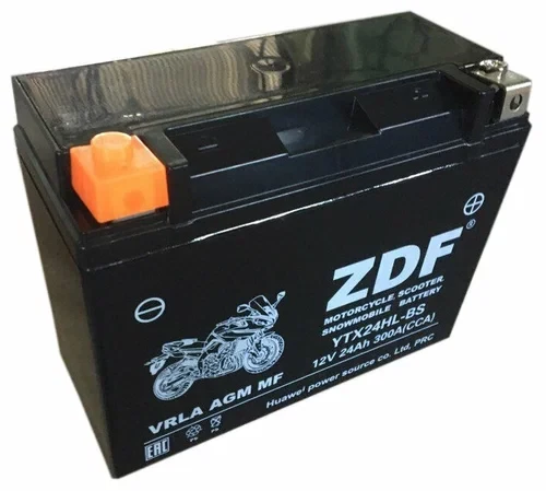 Аккумулятор мото ZDF 1230 (YTX24HL-BS)