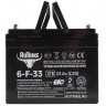 Аккумулятор для ИБП Rutrike 6-F-33 (12V33A/H C20)