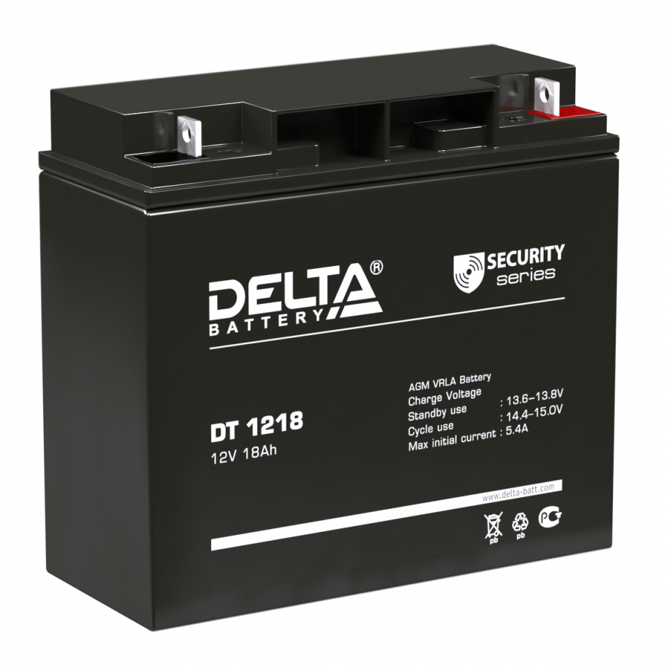 Аккумулятор Delta DT 1218