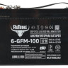Аккумулятор для ИБП Rutrike 6-GFM-100 (12V108A/H C20)
