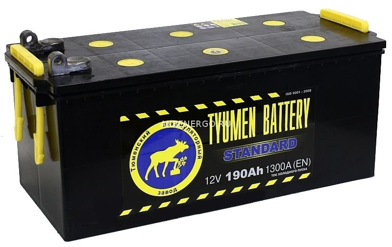 Аккумулятор 190 болт TYUMEN Battery Standart