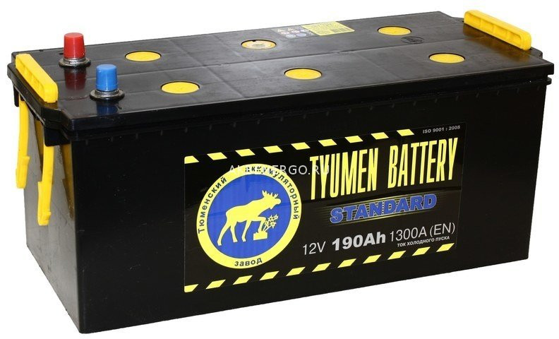 Аккумулятор 190 евро TYUMEN Battery Standart