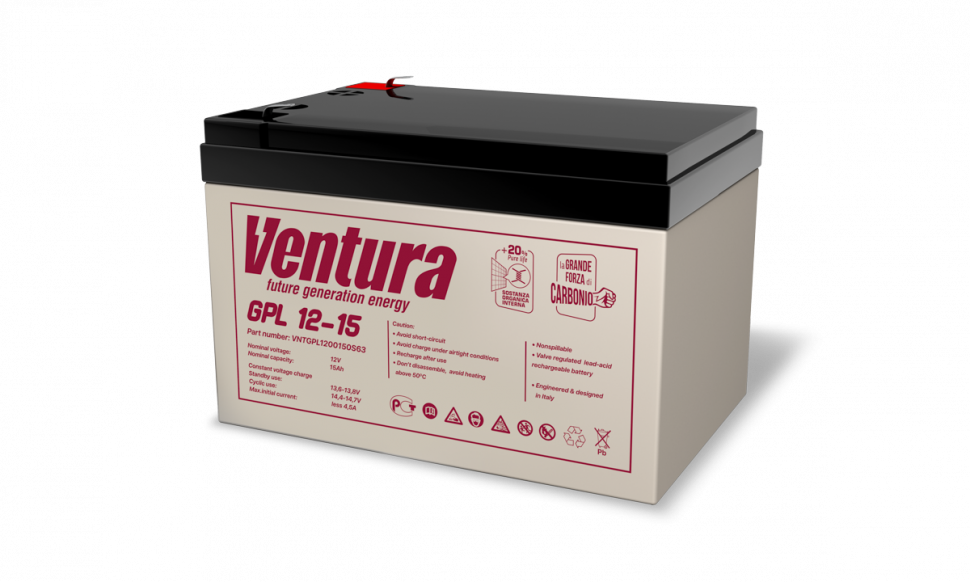 Аккумулятор Ventura GPL 12-15