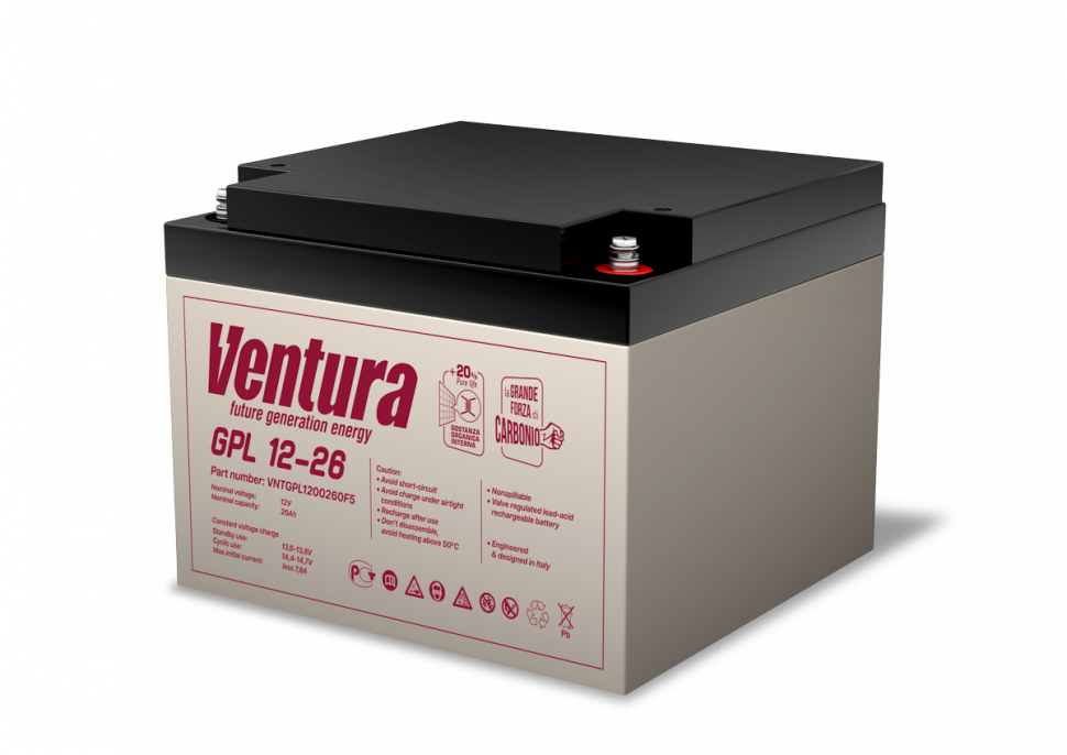 Аккумулятор Ventura GPL 12-26
