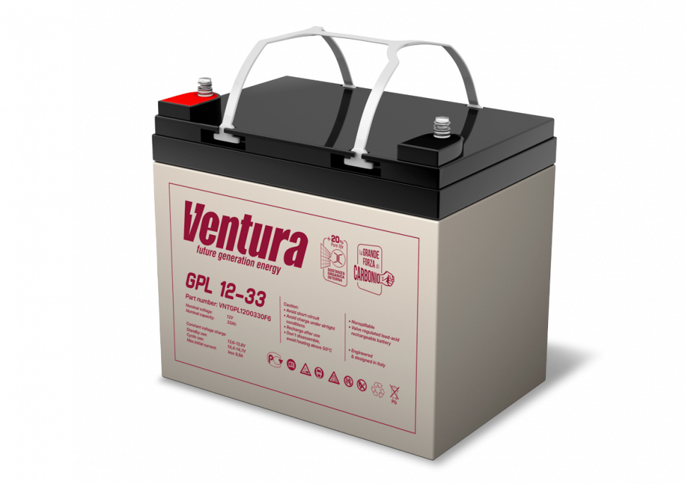 Аккумулятор Ventura GPL 12-33