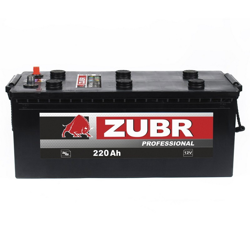 Аккумулятор Zubr Professional 220.0 (болт)