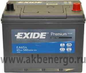 Автомобильный Аккумулятор Exide Premium EA654