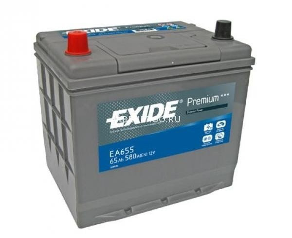 Автомобильный Аккумулятор Exide Premium EA655