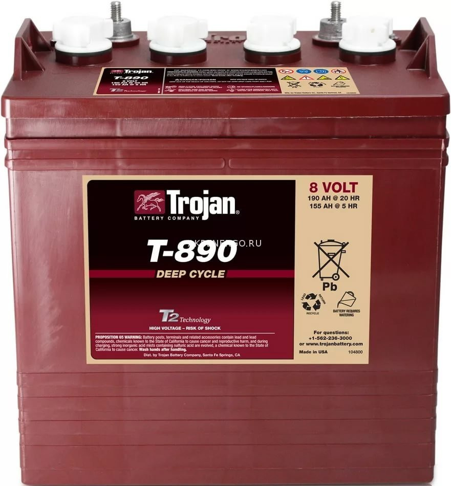 Аккумулятор Trojan T-890