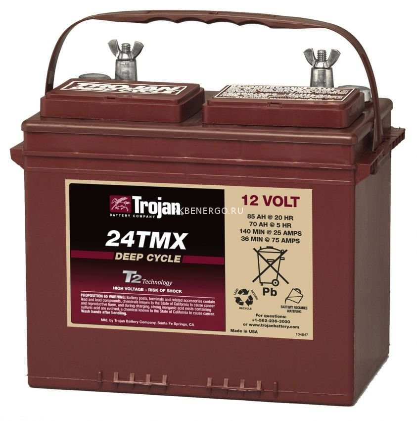 Аккумулятор Trojan 24TMX Аккумулятор Trojan 24TMX