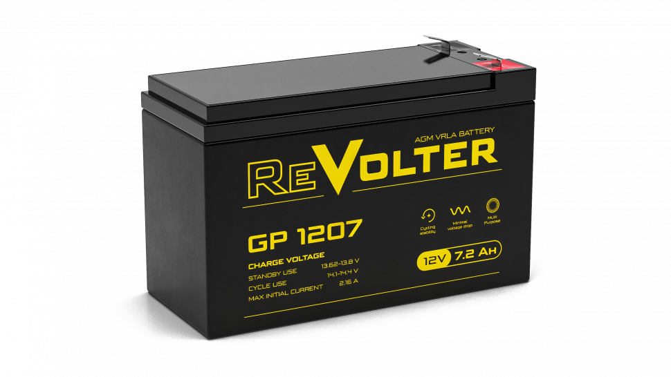 Аккумулятор для ИБП REVOLTER GP 1207