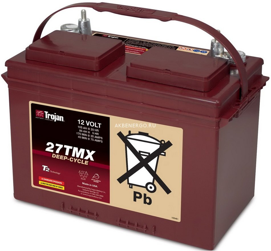 Аккумулятор Trojan 27TMX
