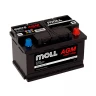 Автомобильный аккумулятор MOLL AGM (70ah / 760A) L3