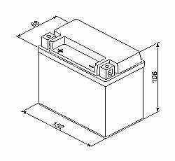 Мото аккумулятор Deka ETX9 AGM (YTX9-BS) Мото аккумулятор Deka ETX9 AGM (YTX9-BS)