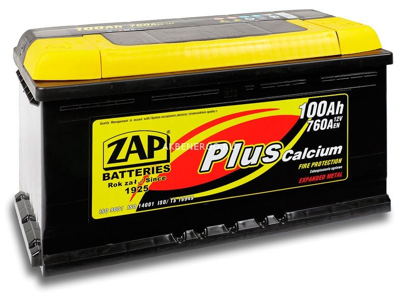 Автомобильный Аккумулятор Zap Plus 600 38