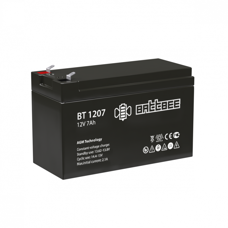 Аккумулятор BattBee BT 1207