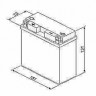 Аккумулятор МОТО Bosch M6 019 AGM HighTec (YT12B-BS)
