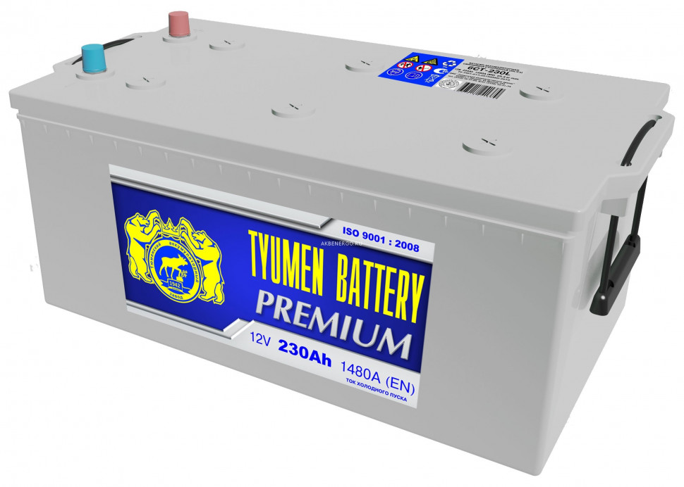 Аккумулятор 230 евро TYUMEN Battery Premium