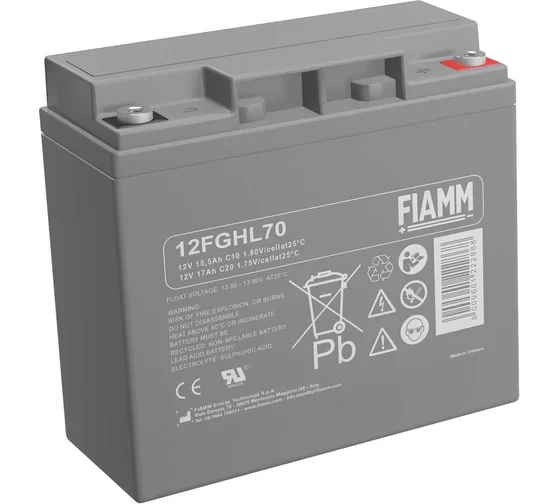 Аккумулятор FIAMM 12FGHL70 (12v 17ah)