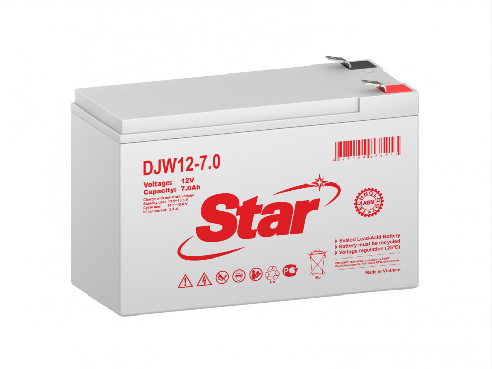 Аккумулятор для ИБП STAR DJW12-7.0