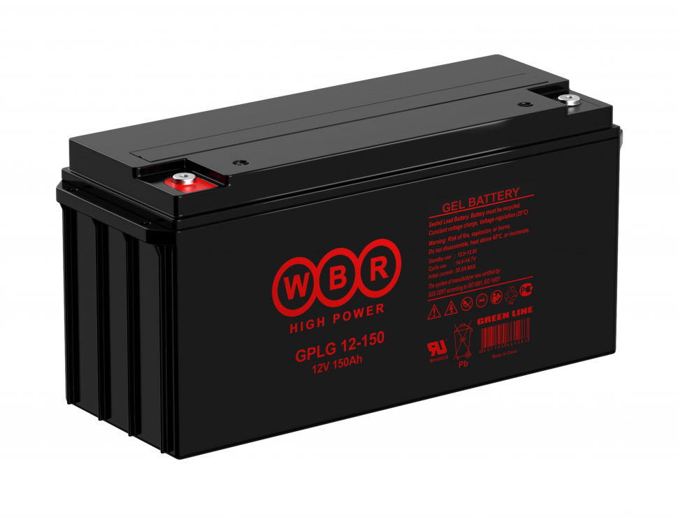 Аккумулятор WBR GPLG 12-150 (GEL)