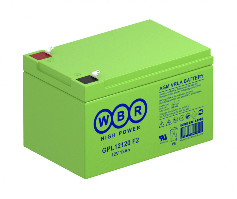 Аккумулятор WBR GPL12120 F2