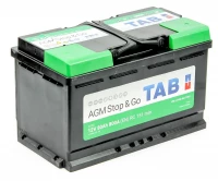 TAB AGM Stop&amp;Go 6СТ-80.0