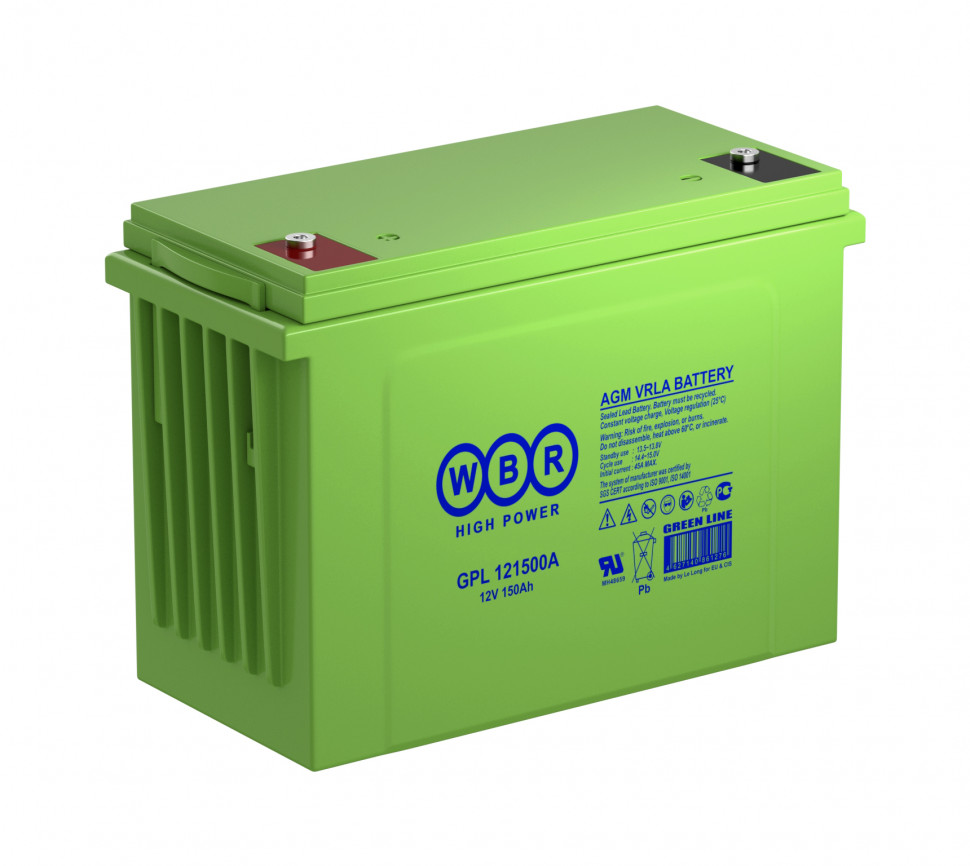 Аккумулятор WBR GPL121500A