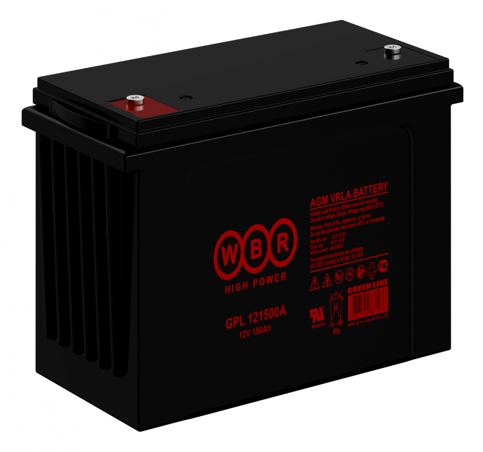 Аккумулятор WBR GPL121500A