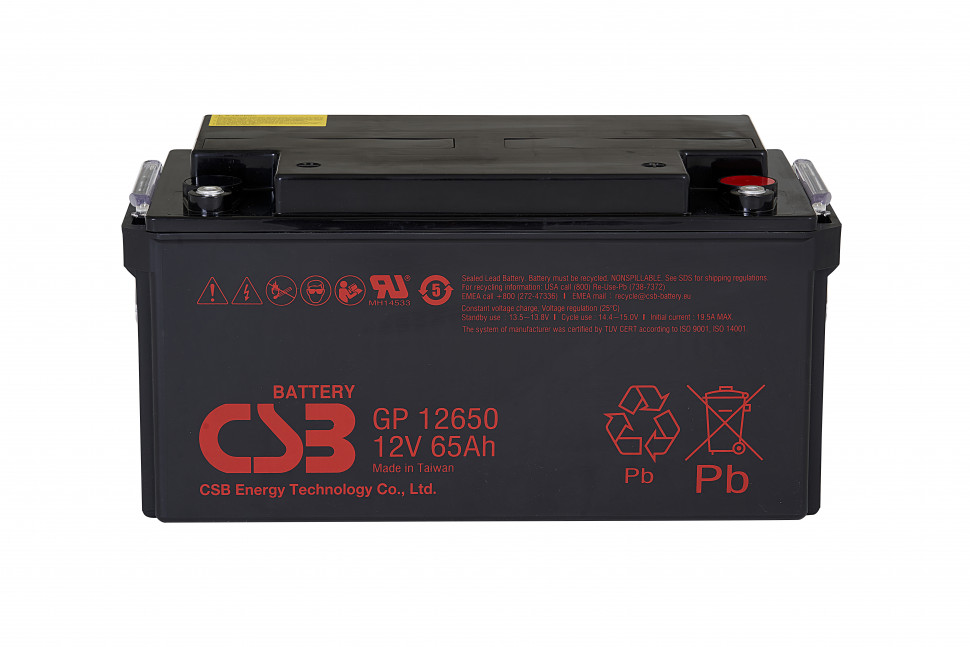 Аккумулятор CSB GP 12650 для ИБП