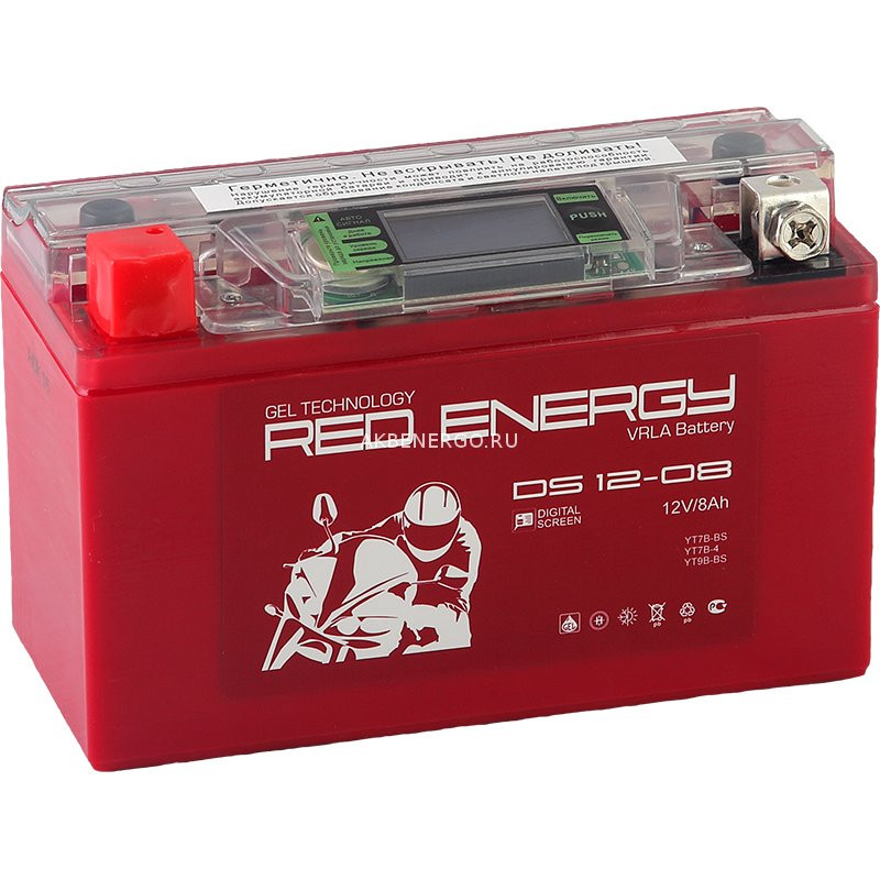 Мото Аккумулятор Red Energy DS 1208