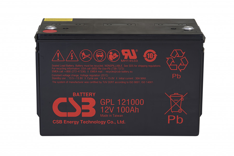 Аккумулятор CSB GPL 121000 для ИБП
