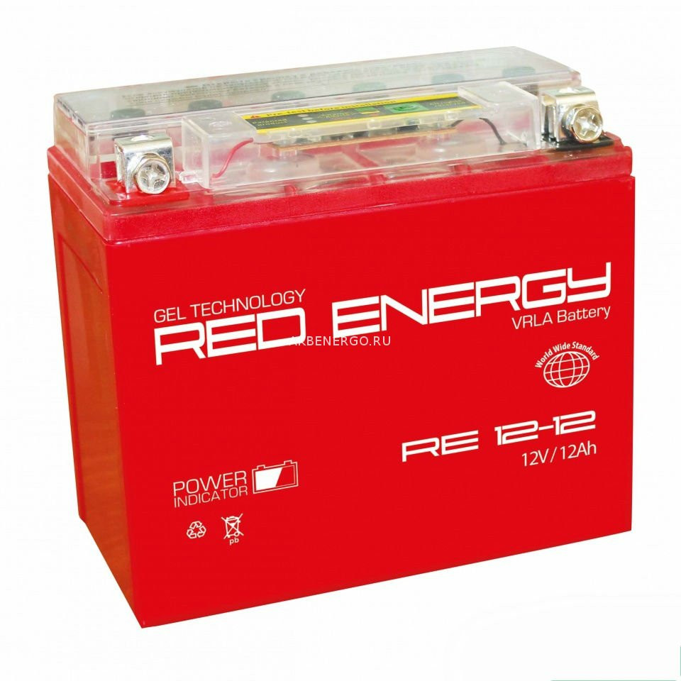 Мото Аккумулятор Red Energy DS 1212