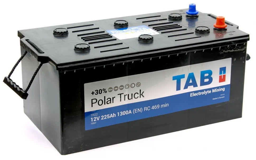 Грузовой аккумулятор TAB Polar Truck  6СТ-225 (604912)