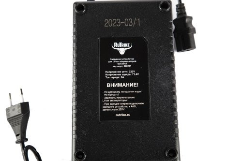 Зарядное устройство Rutrike для литиевых аккумуляторов Li(MnCoNi)O2 60V20A/H (71.4V 3A)