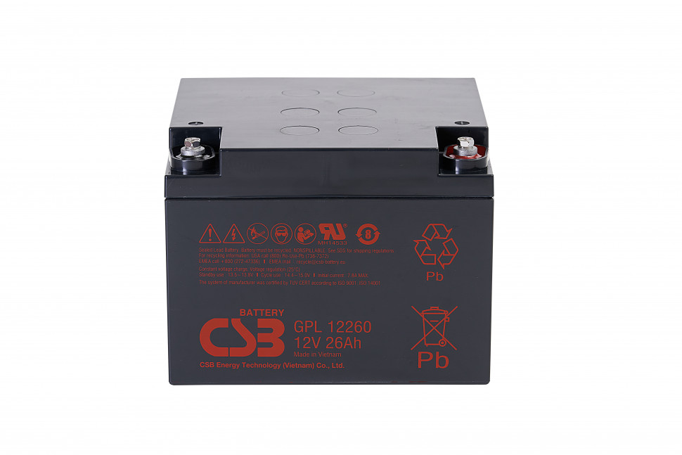 Аккумулятор CSB GPL 12260 для ИБП