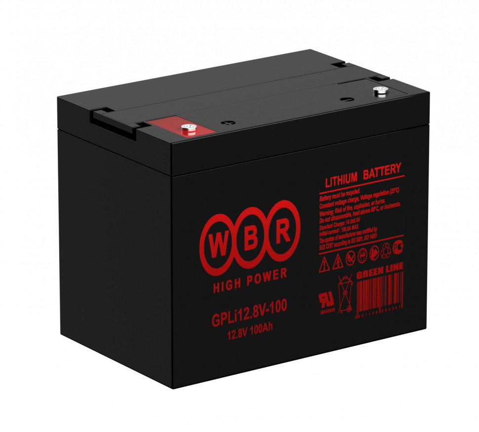 Аккумулятор WBR GPLi12.8V-100 (LiFePO4)