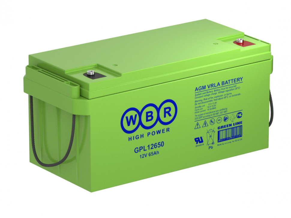 Аккумулятор WBR GPL12650