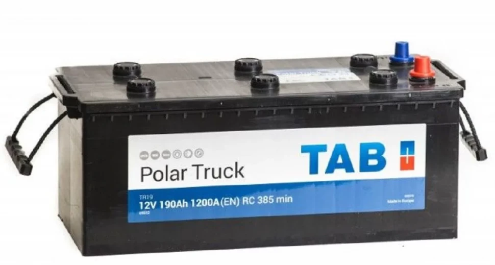 Грузовой аккумулятор TAB Polar Truck 6СТ-190		