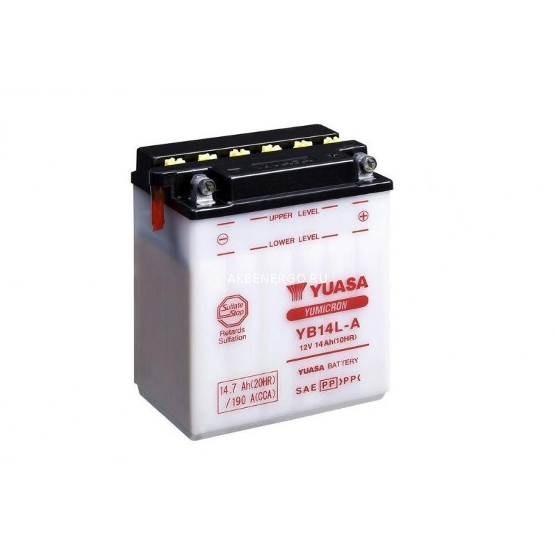 Аккумулятор YUASA YB14L-A
