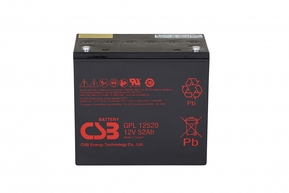 Аккумулятор CSB GPL 12520 для ИБП
