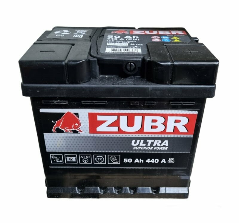 Аккумулятор ZUBR ULTRA 50.0