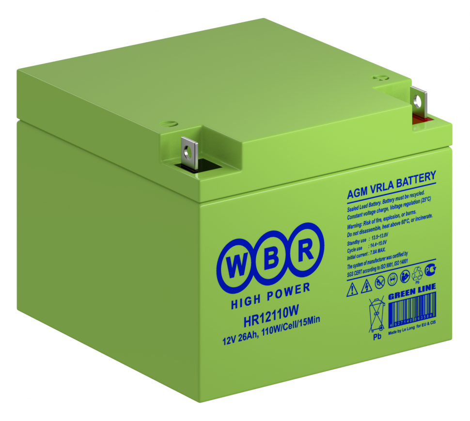 Аккумулятор WBR HR12110W