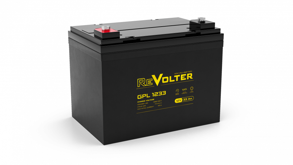Аккумулятор REVOLTER GPL 1233