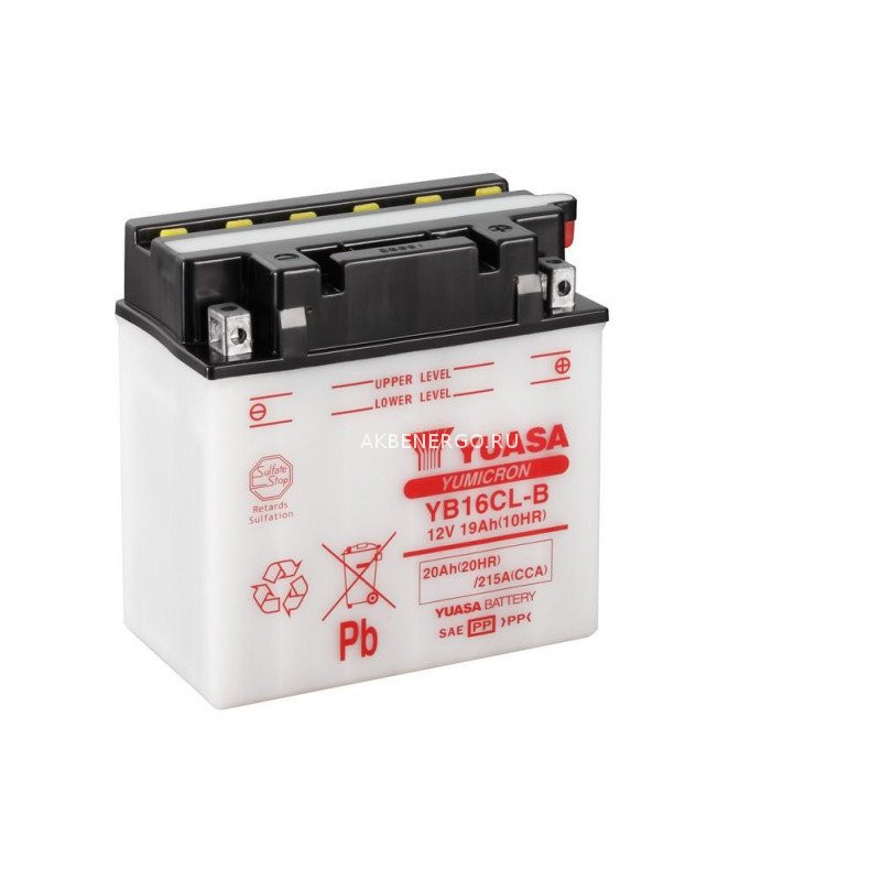 Аккумулятор YUASA YB16CL-B
